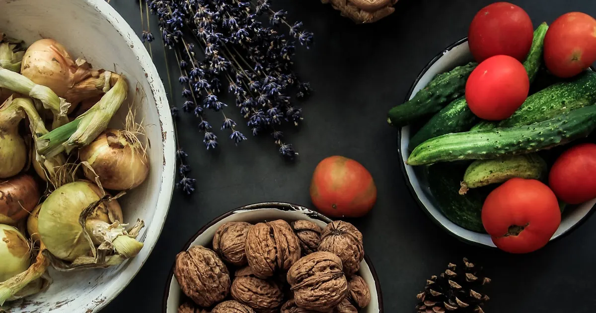 Assorted fresh vegetables